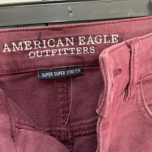 Maroon American Eagle Shorts